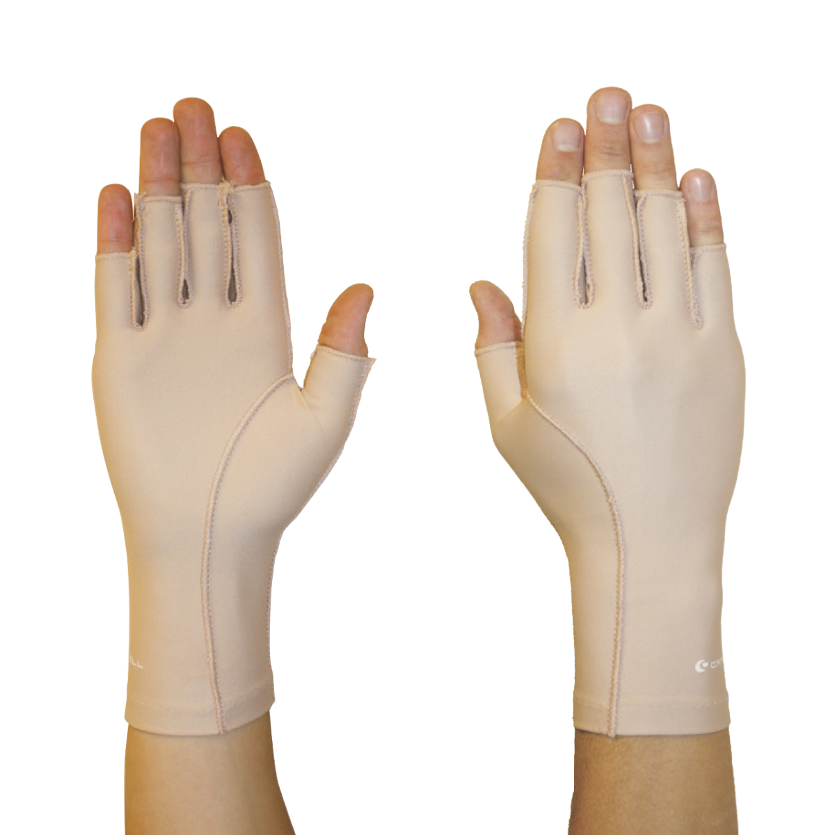Kompresní rukavice CATELL EDEMA Light 3/4 délka béžová XXS, C7050*XXS